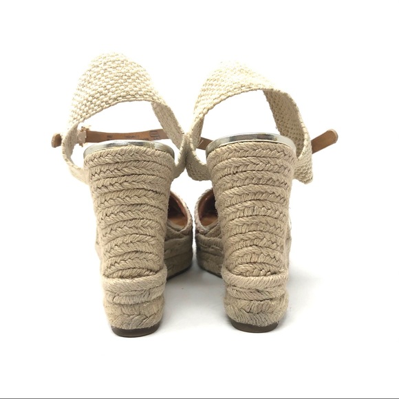 COACH crochet wedge sandals, size 9 - Picture 9 of 16